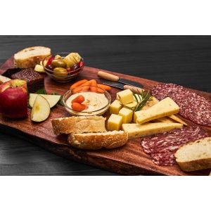 Meat, cheese and veggie board